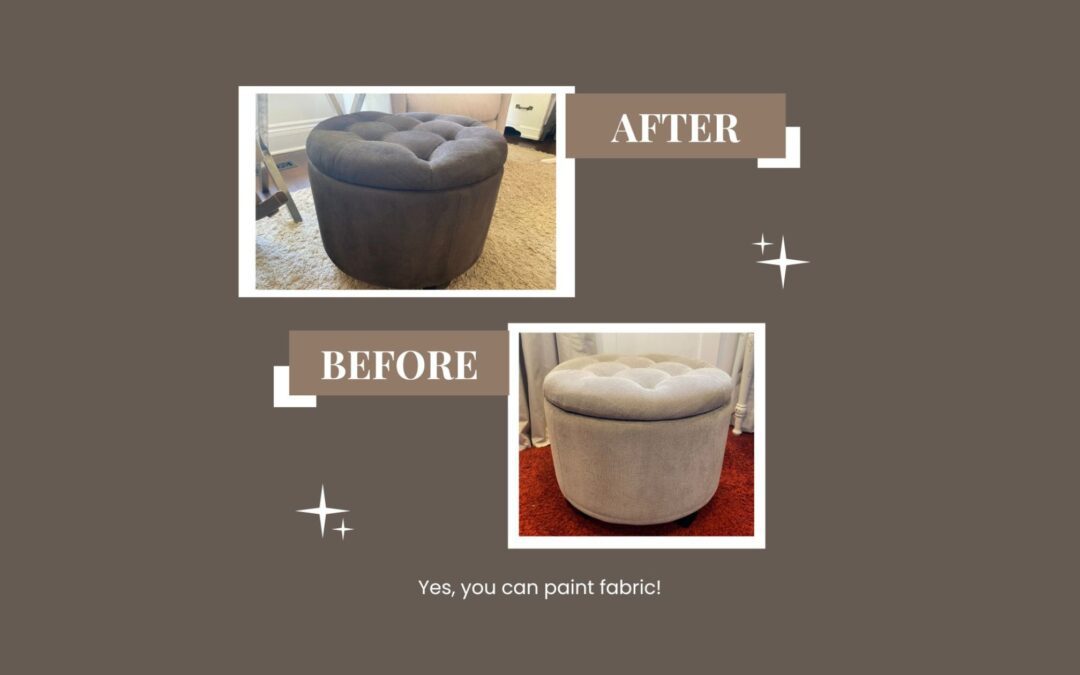 Yes, You Can Paint Fabric!