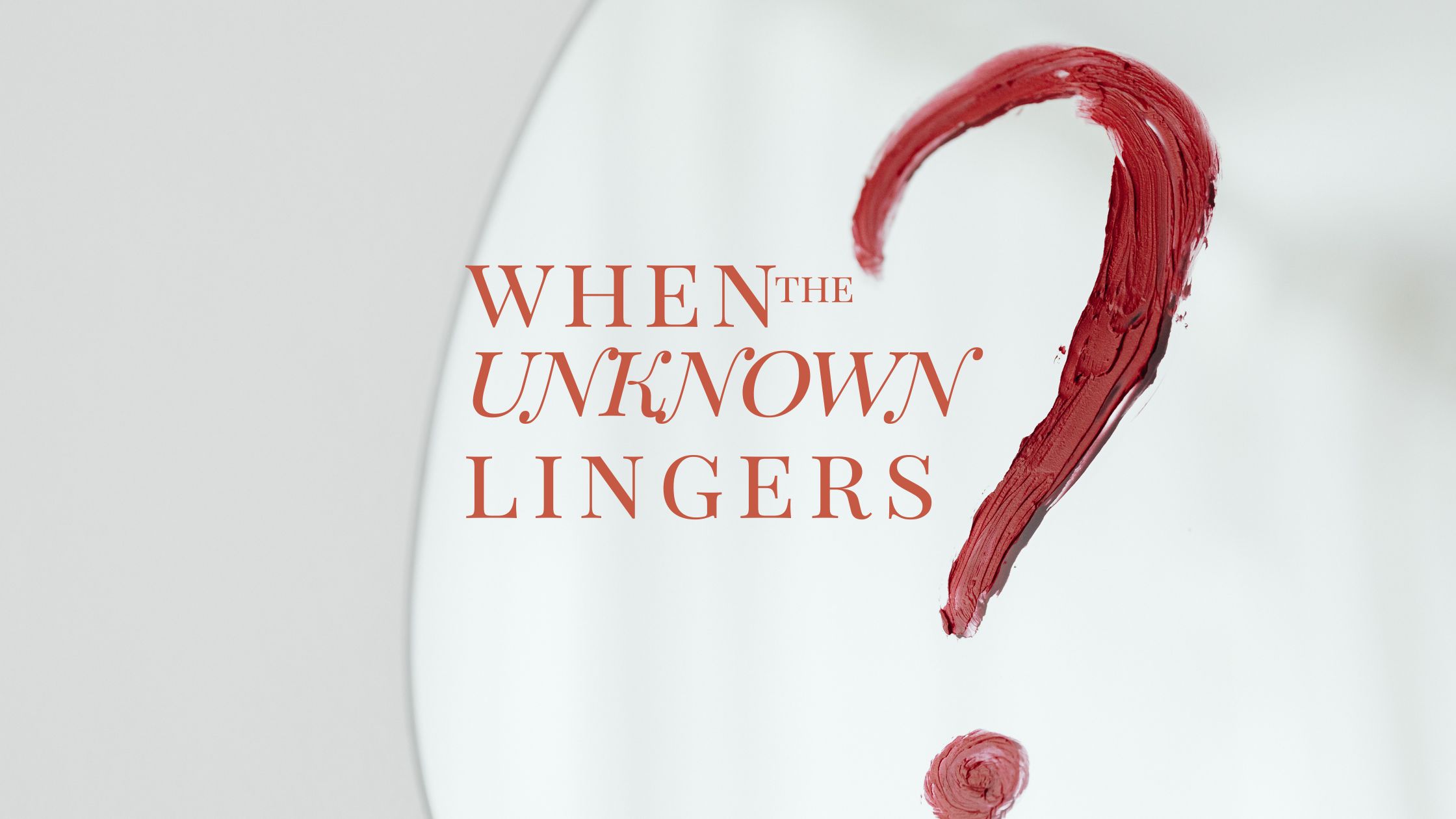 Learning to Cope When the Unknown Lingers